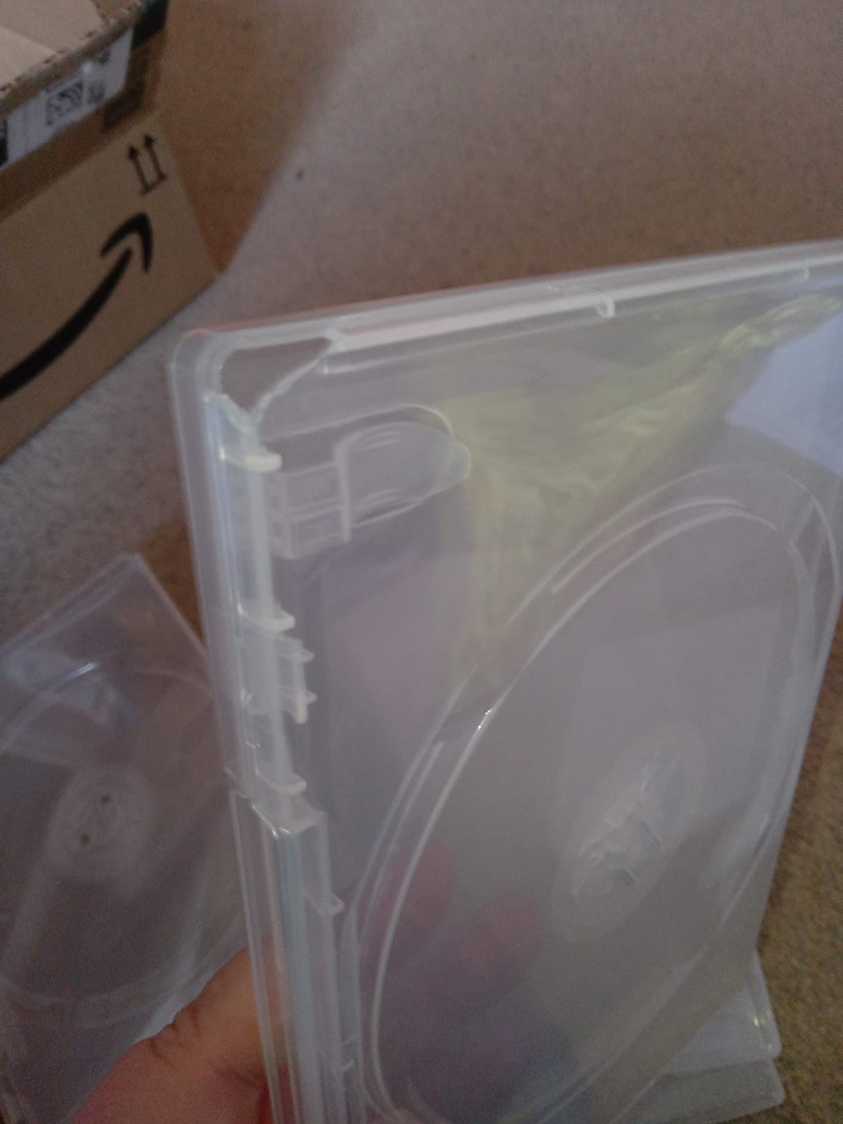 Hama CD/DVD Cases | 5 Pieces Per Pack | Booklet Holder Inside | Clear ...