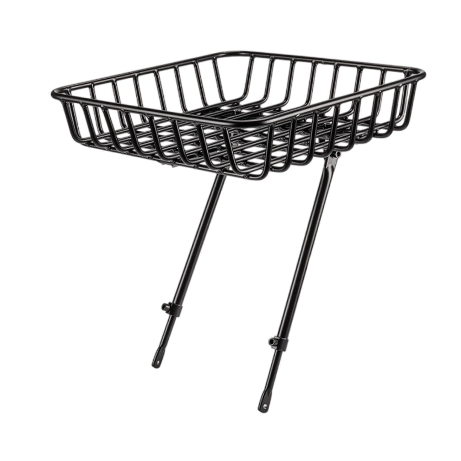 Panier Vélo Avant En Métal Noir – Pour Courses Et Shopping – Neuf