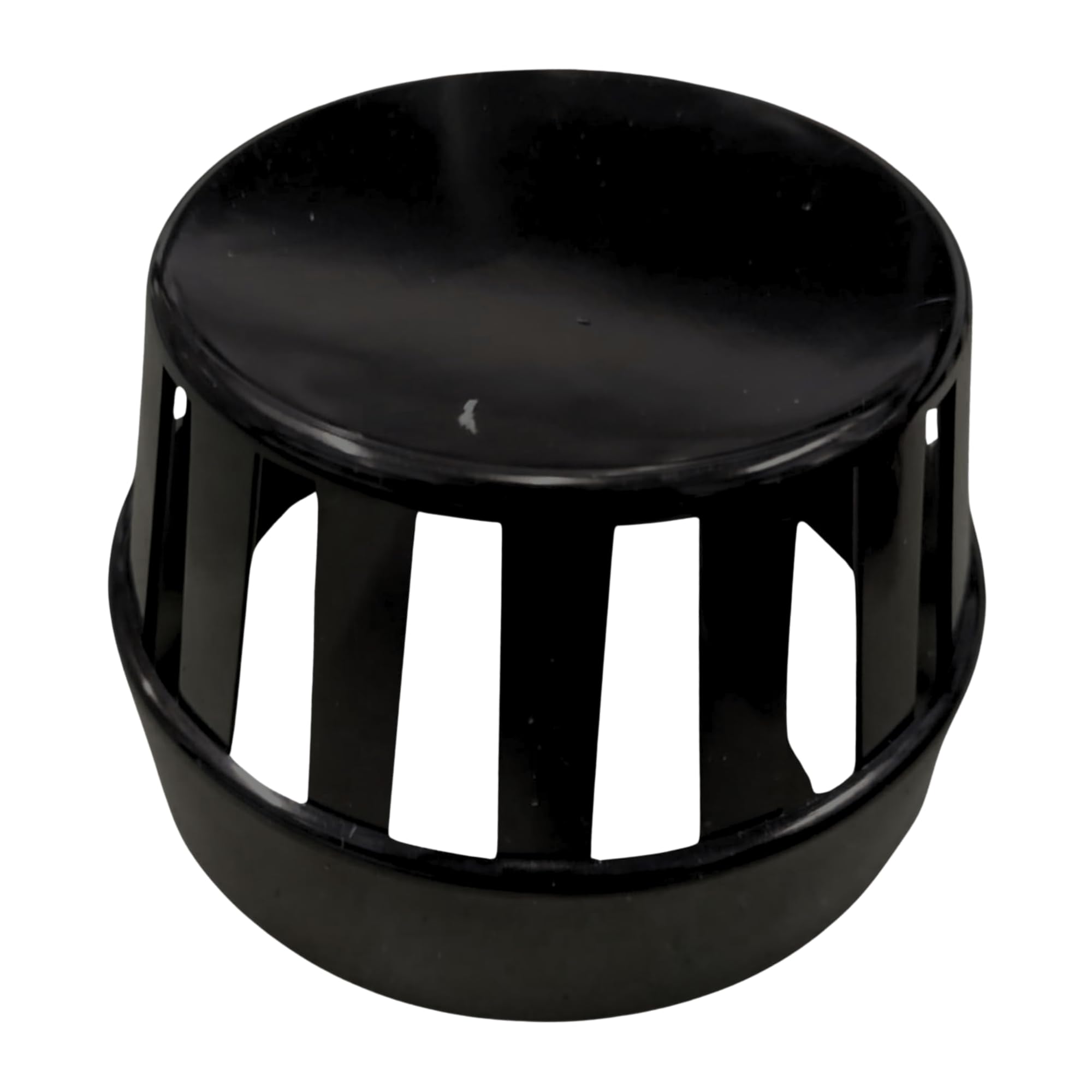 110mm Ring Seal Cowl Vent Terminal - Black Soil Pipe Fittings