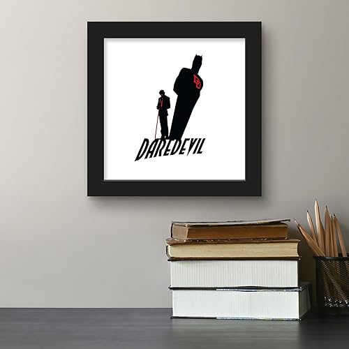 Miniatura 4 de Trends International Gallery Pops Marvel Comics Daredevil - Lienzo decorativo para pared, diseño de Matthew Murdoch Devil Duality, 12.00 x 12.00
