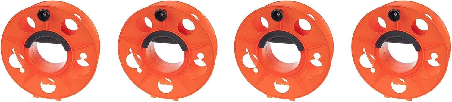 Bayco KW-130 Cord Storage Reel with Center Spin Handle, 150-Feet (Fоur Paсk)