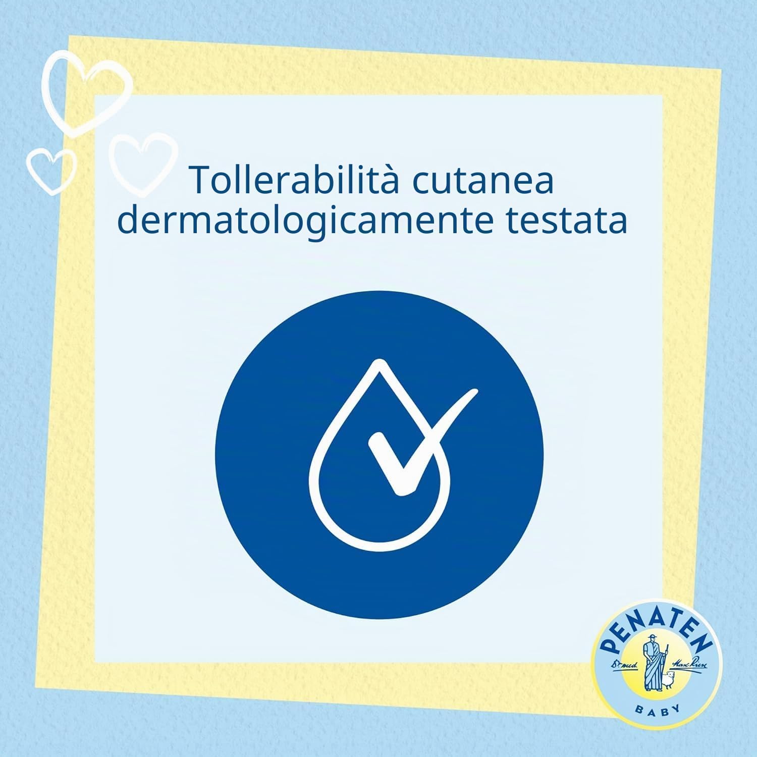 Penaten Polvere naturale per bambini (100 g), con aloe e vitamine, protegge e asciuga la pelle sensibile, dermatologicamente testata, ingredienti naturali al 99%
