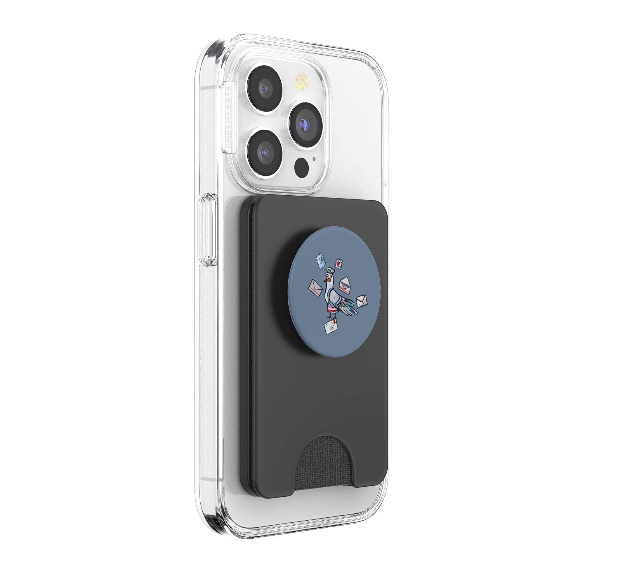 Correo Paloma Postal Birds & Mailman Arte PopSockets PopWallet para MagSafe