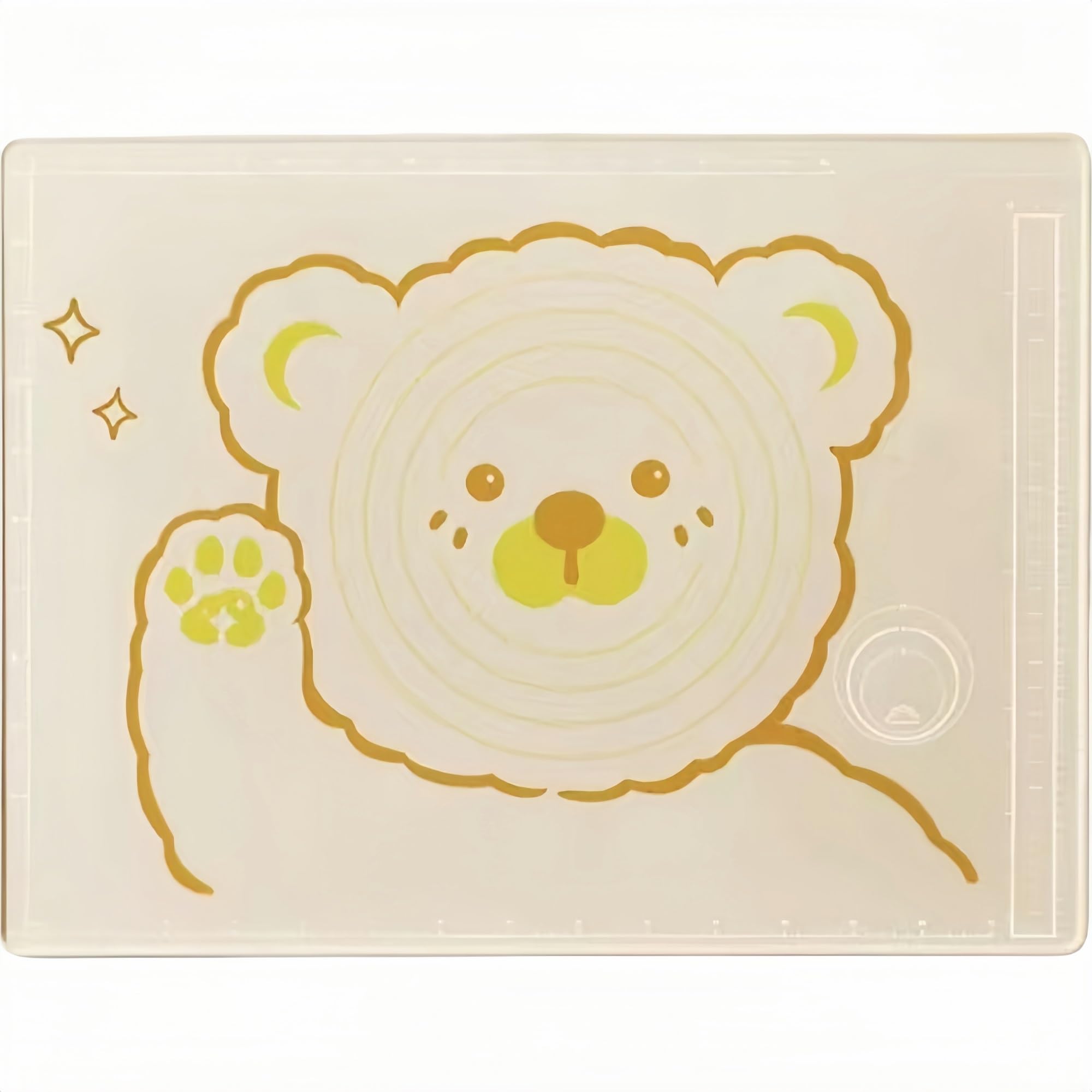 Tapis de pâtisserie en silicone, antidérapant, tapis de cuisson extra large pour rouler la pâte et le fondant