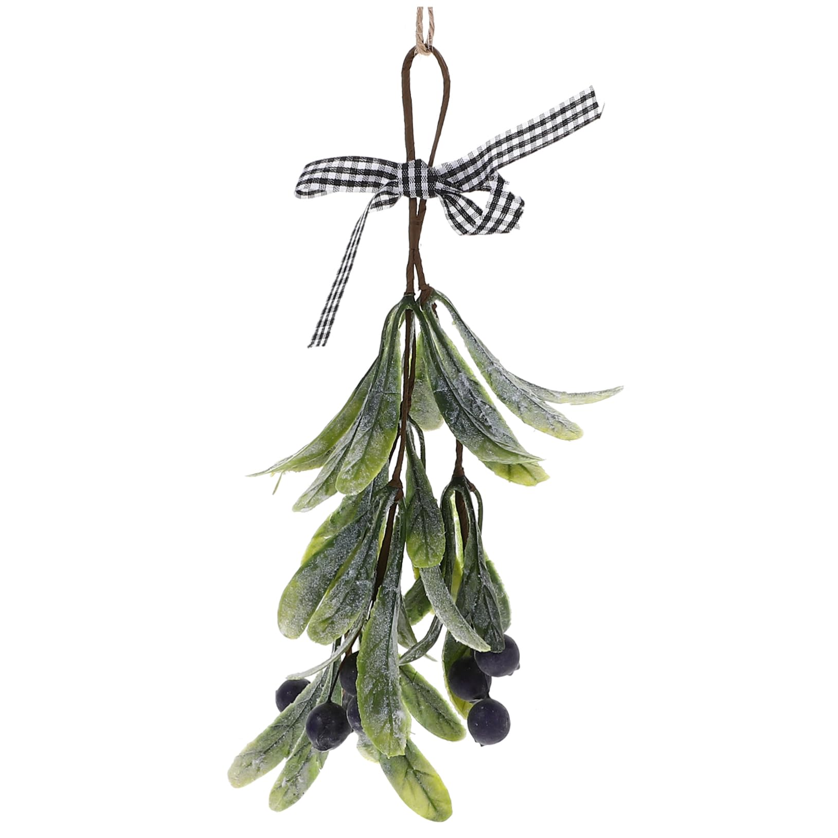OKUMEYR 3pcs Realistic Branch for Christmas Door Swag Pendant Gold Berry Garland Artificial Berry Christmas Decor