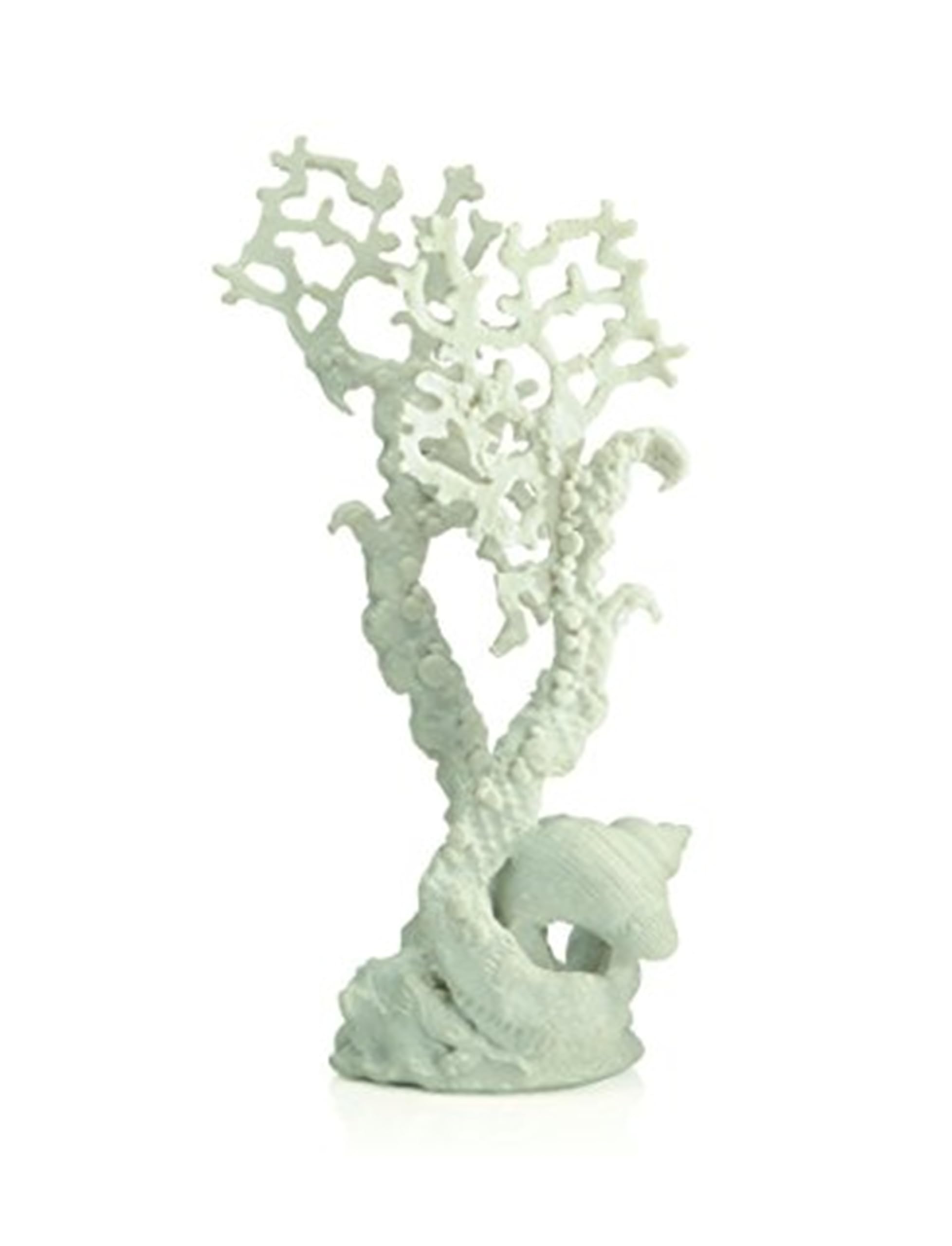 biOrb Fish Tank Decorations, Coral Aquarium Ornament (White Colour), Beautifully Detailed Artificial Fish Tank Accessories To Add Colour, Natural-Looking Aquarium Decor For Scenic Background