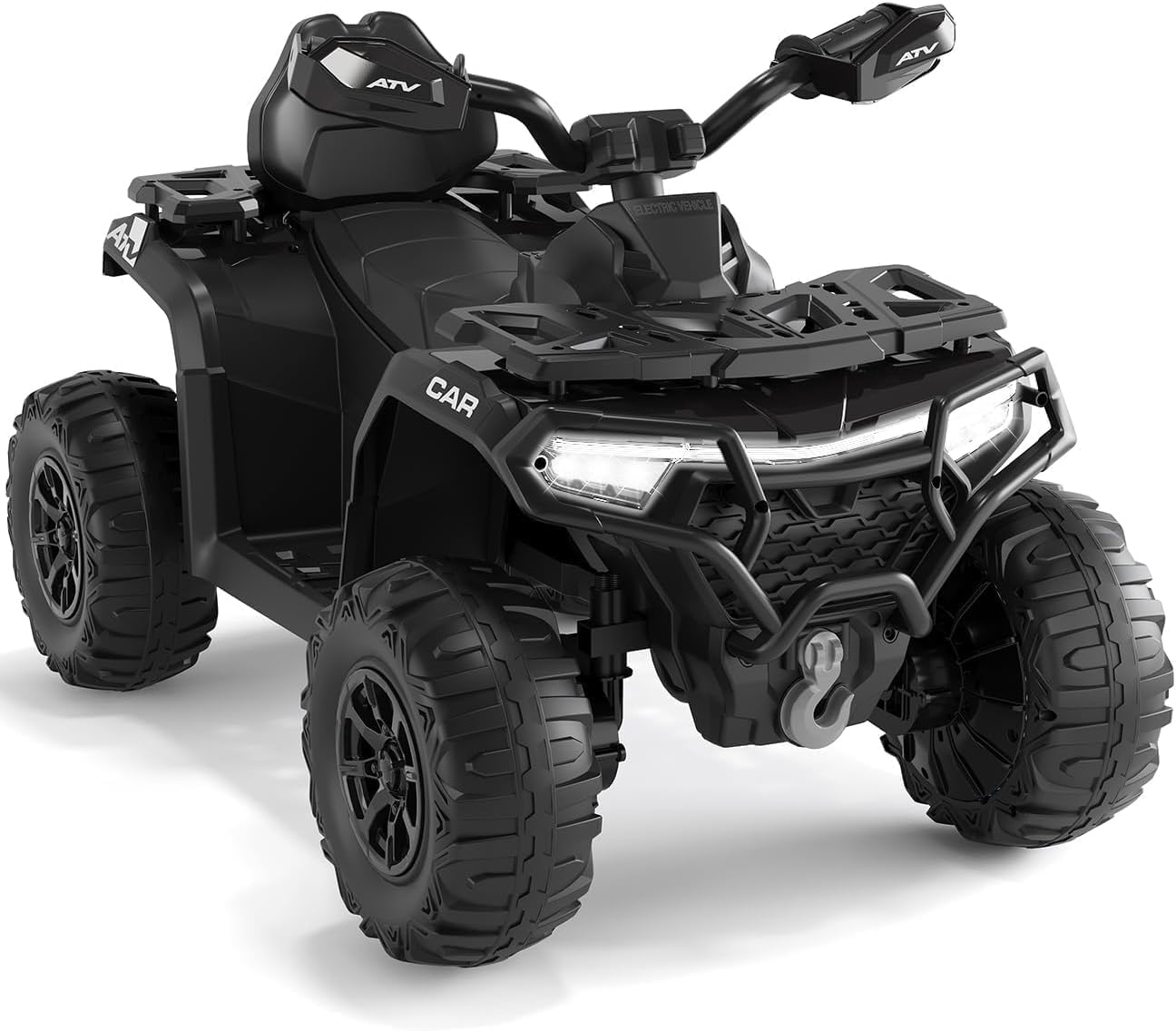 12V Kids Electric Ride-On ATV Quad Parent Remote Control Dual Motors