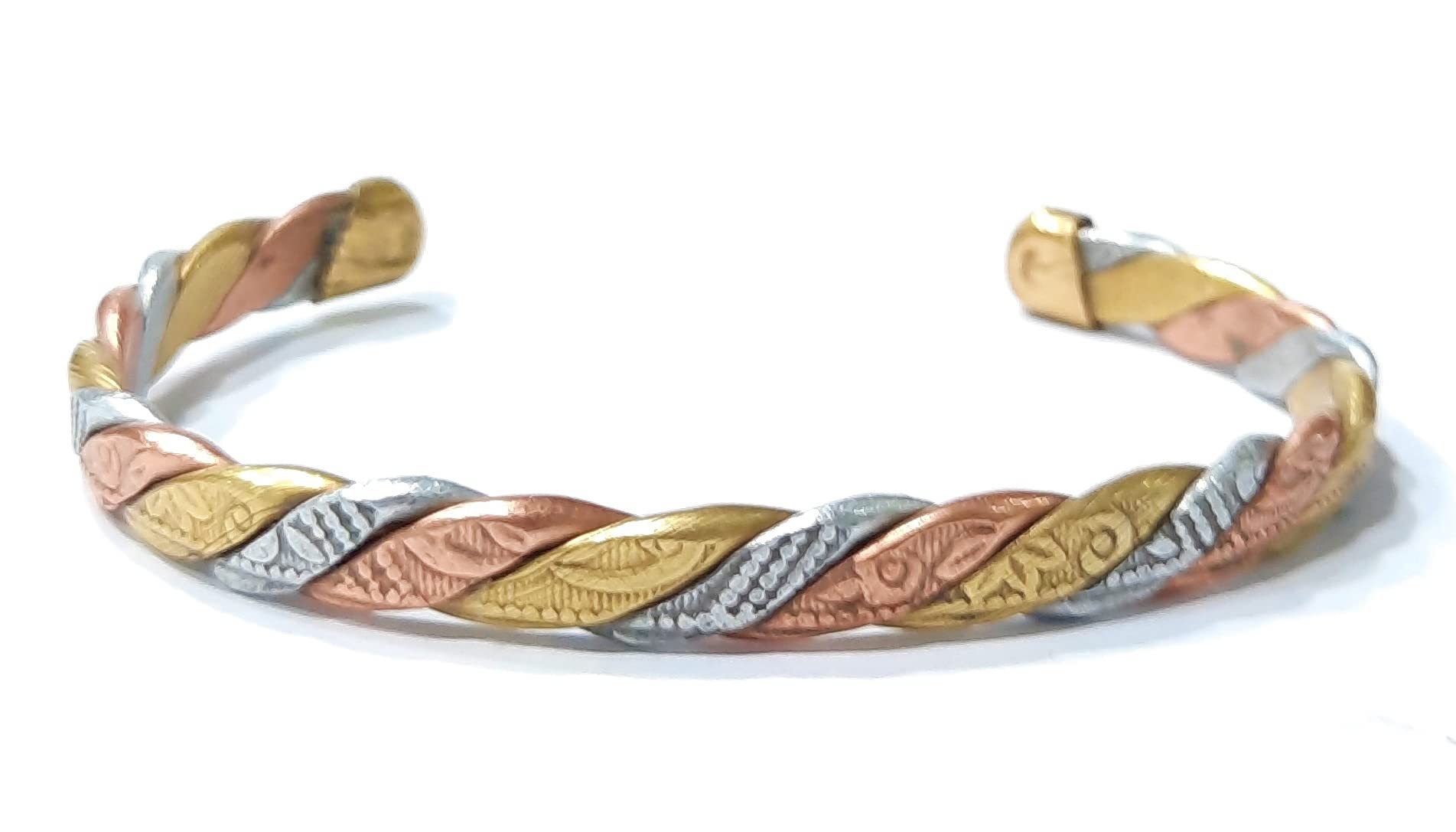 RUDRADIVINE Mix metal kada | made with pure brass and copper | kada for mens and womens (B08T9RW27S) Amazon Price History, Amazon Price Tracker