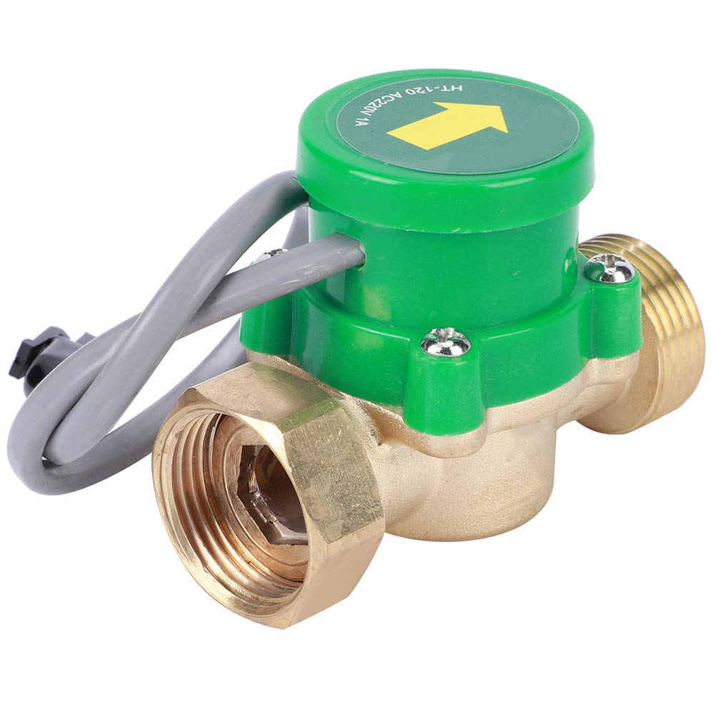 HT-120 220v 3/4 "fileté 60W pompe à eau capteur de débit pression électronique interrupteur de commande automatique pour douche basse pression d'eau chauffage solaire circulation de l'eau