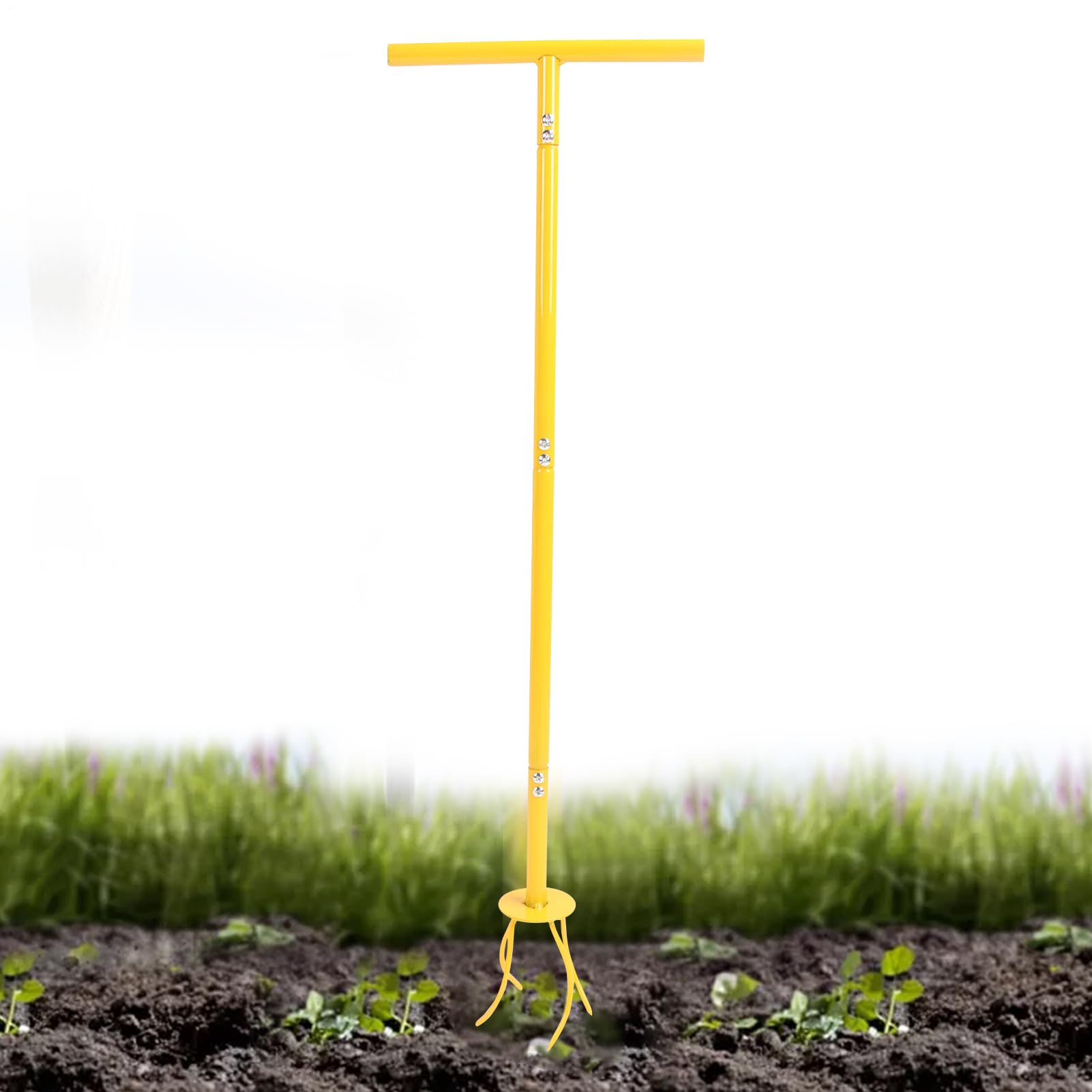 Giardino Del Motoagricolo A Mano, Attrezzi A Mano Da Giardinaggio | Giardino Zappa Staccabile, Strumento Di Coltivatore Rotante Con Strumento Di Giardinaggio Coltivatore Rotante Progettato Per