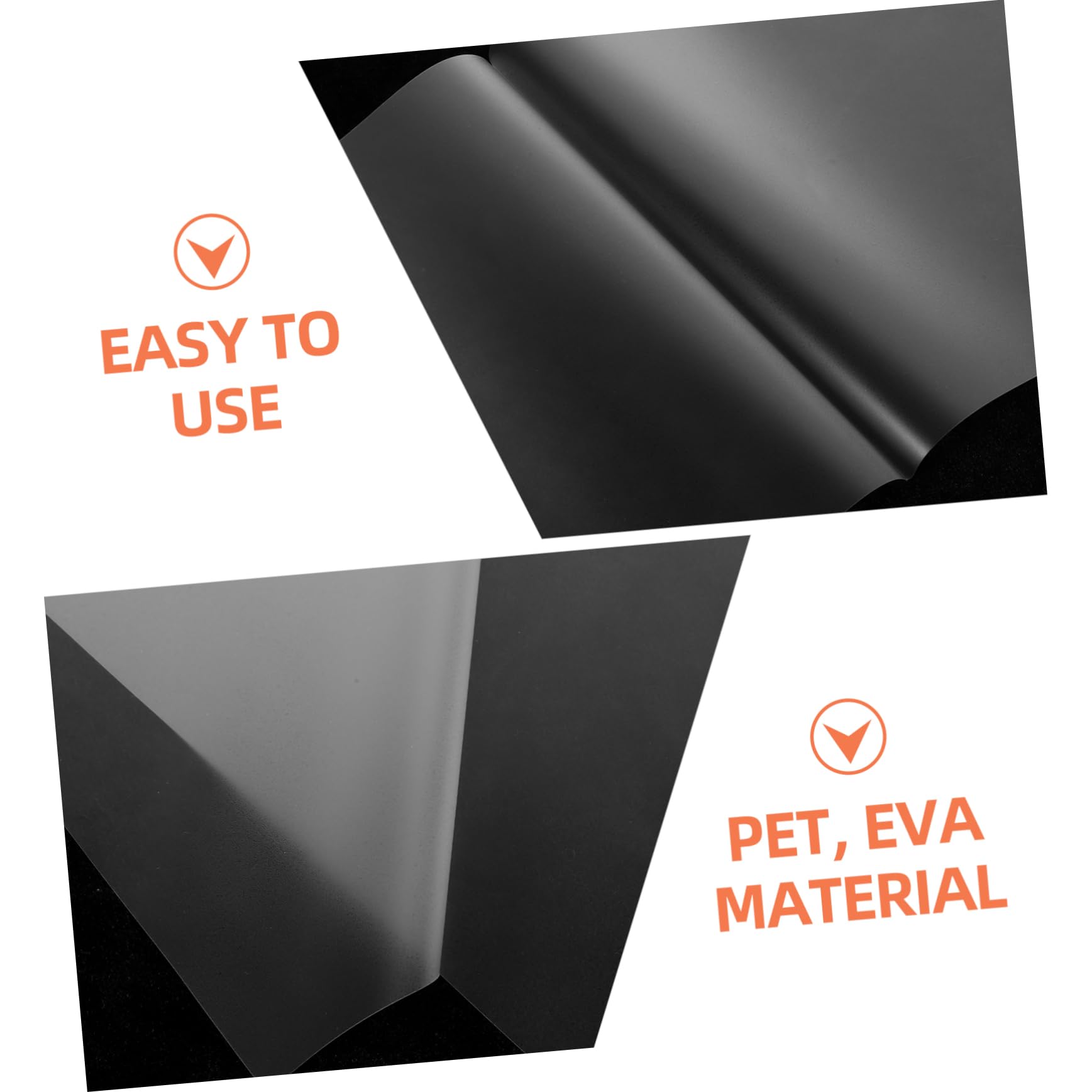 NUOBESTY Pellicola di Laminazione 100 Pezzi, Pet Eva, 50 Micron, Trasparente, Protegge Foto e Documenti, per Laminazione
