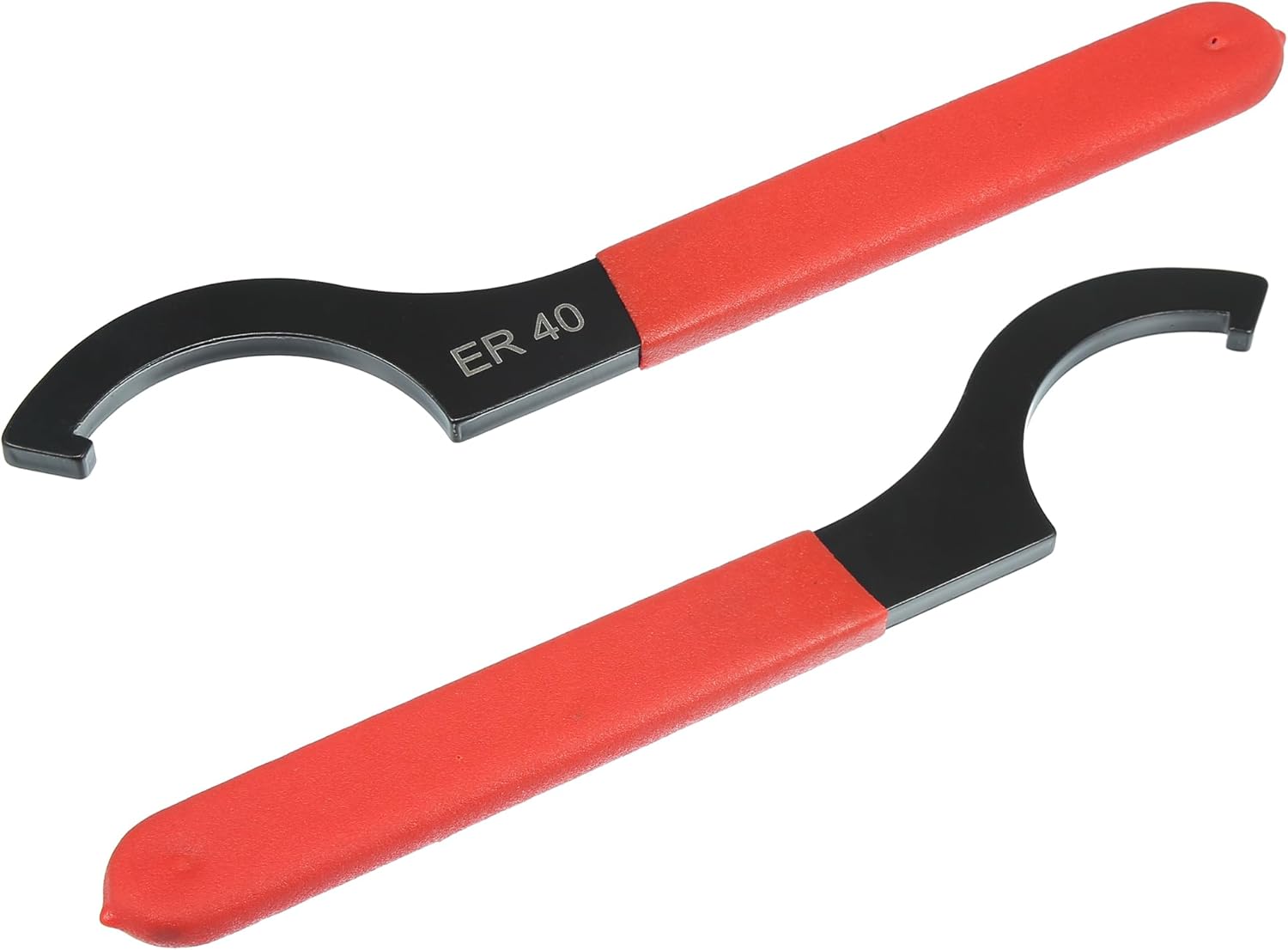 X AUTOHAUX 6pcs Coil Over Wrench Shock Spanner Universal Adjustable C Shape Wrenches Tool