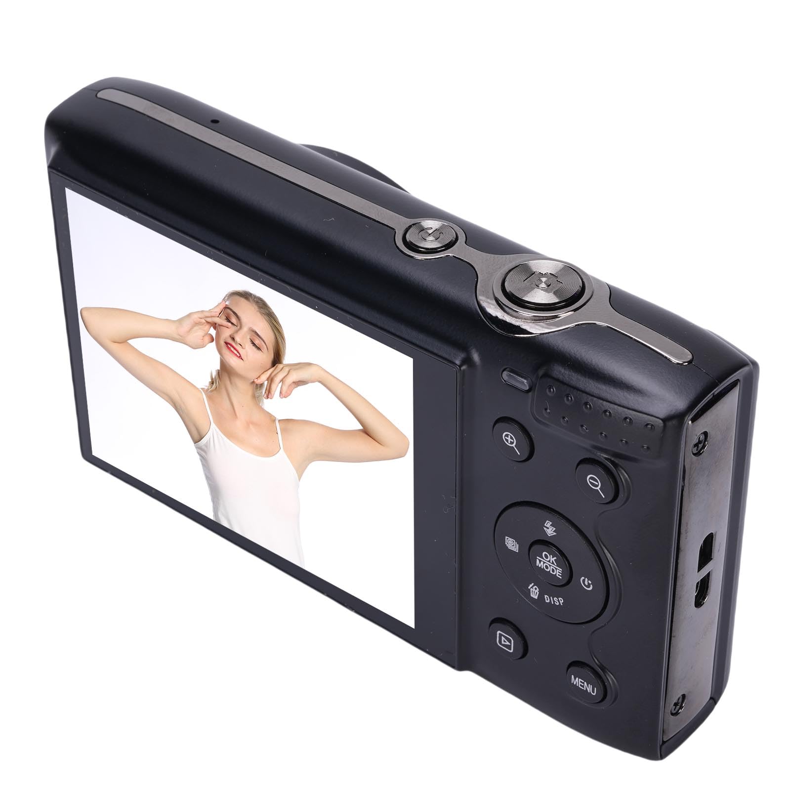 Cámara Digital de 5k 72MP con WiFi, 16x Zoom óptico, 2.8 LCD, 1200 MAh Battery Vlogging Camera para Viajar, Youtube, Soporte de 128 GB (Enfoque Automático, Modo Macro, Cámara