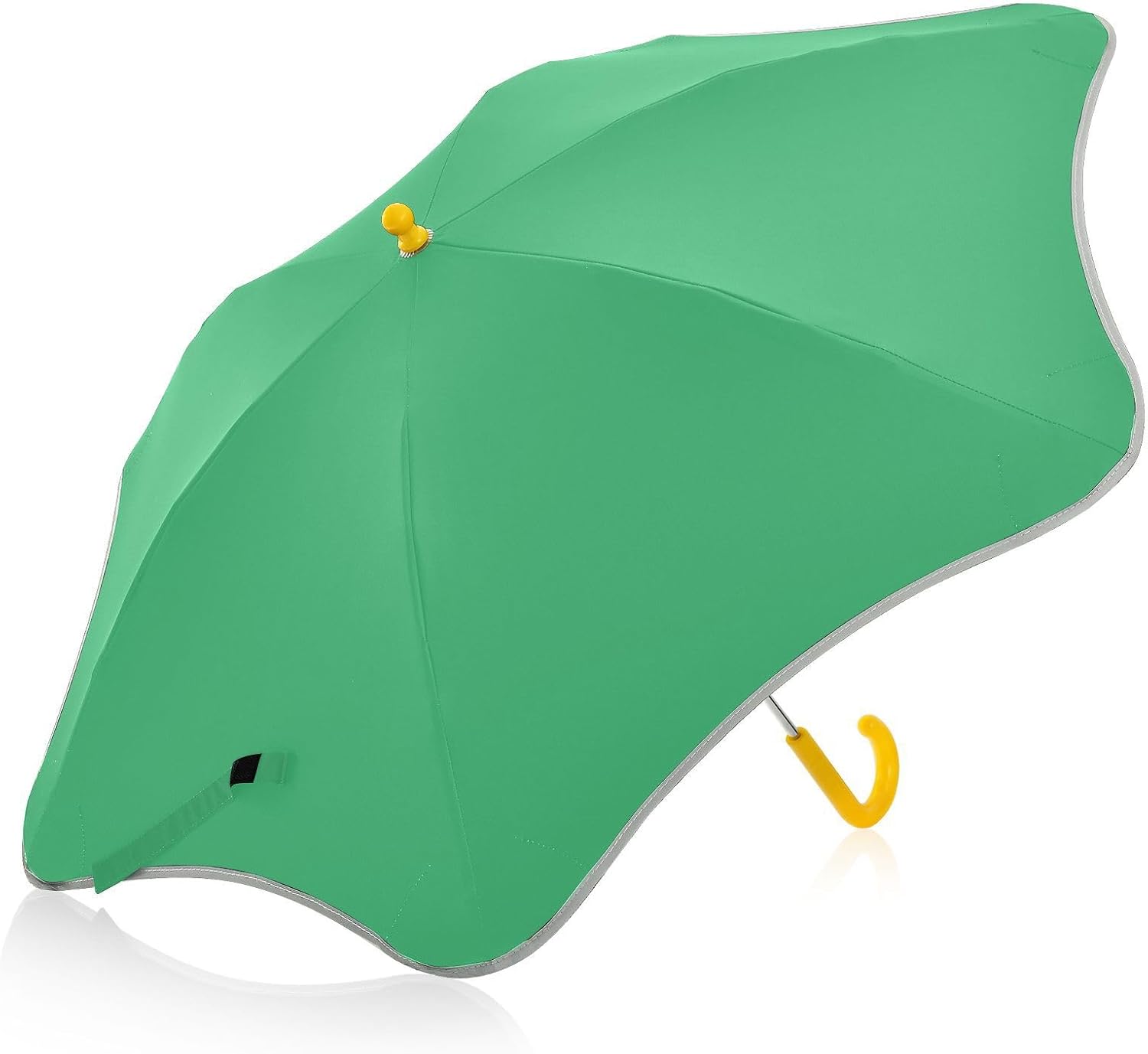 ODAWA Kid Umbrella Light Salmon Kids Stick Umbrella Upf50, Windproof Compact Stick Umbrella for Rain