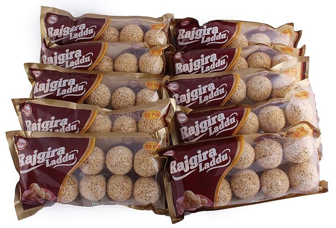 Kulkarni Gruh Udyog Disha Rajgira Ladoo | Best Rajgira Laddo| Jaggery Laddu | Rajgeera Gud Laddu | Cholai Ladoo Sweet & Ready to eat Food Gift For Diwali (Pack of 10) (B0D9S5FJ9Q) Amazon Price History, Amazon Price Tracker