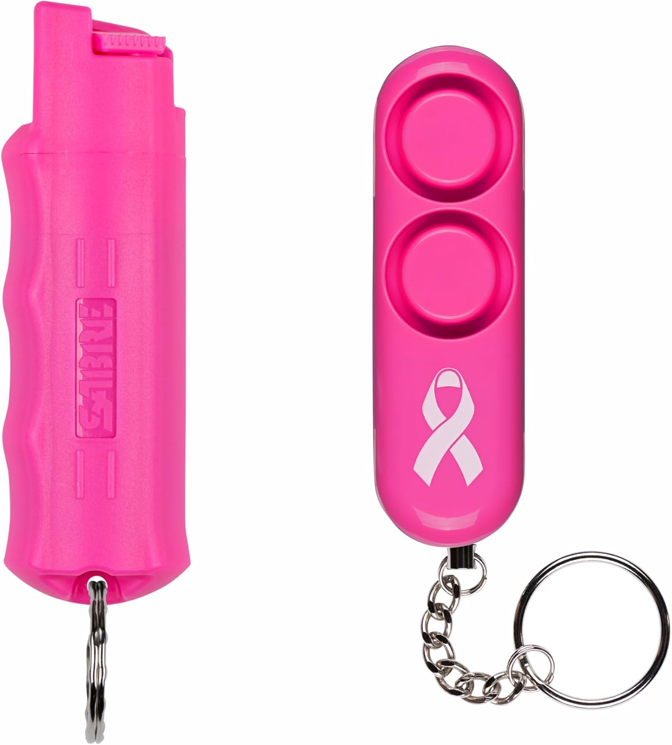 SABRE Personal Safety Kit With Pepper Spray and Personal Alarm, 3X longer spray time, Intuitive Finger Grip, 120dB Alarm, Audible Up To 1,280-Feet (390-Meters)