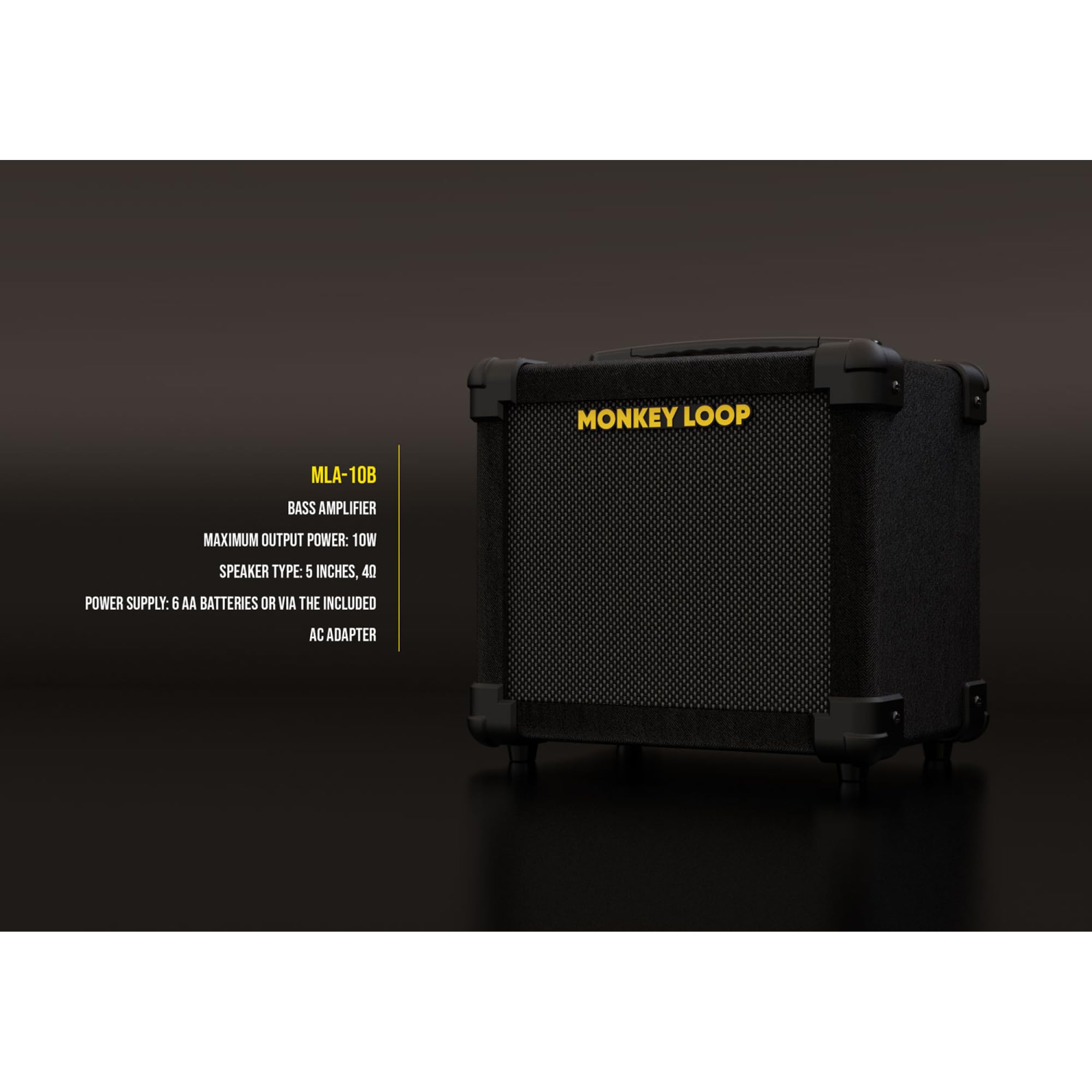MONKEY LOOP MLA-10B Amplificador de Bajo Formato Combo