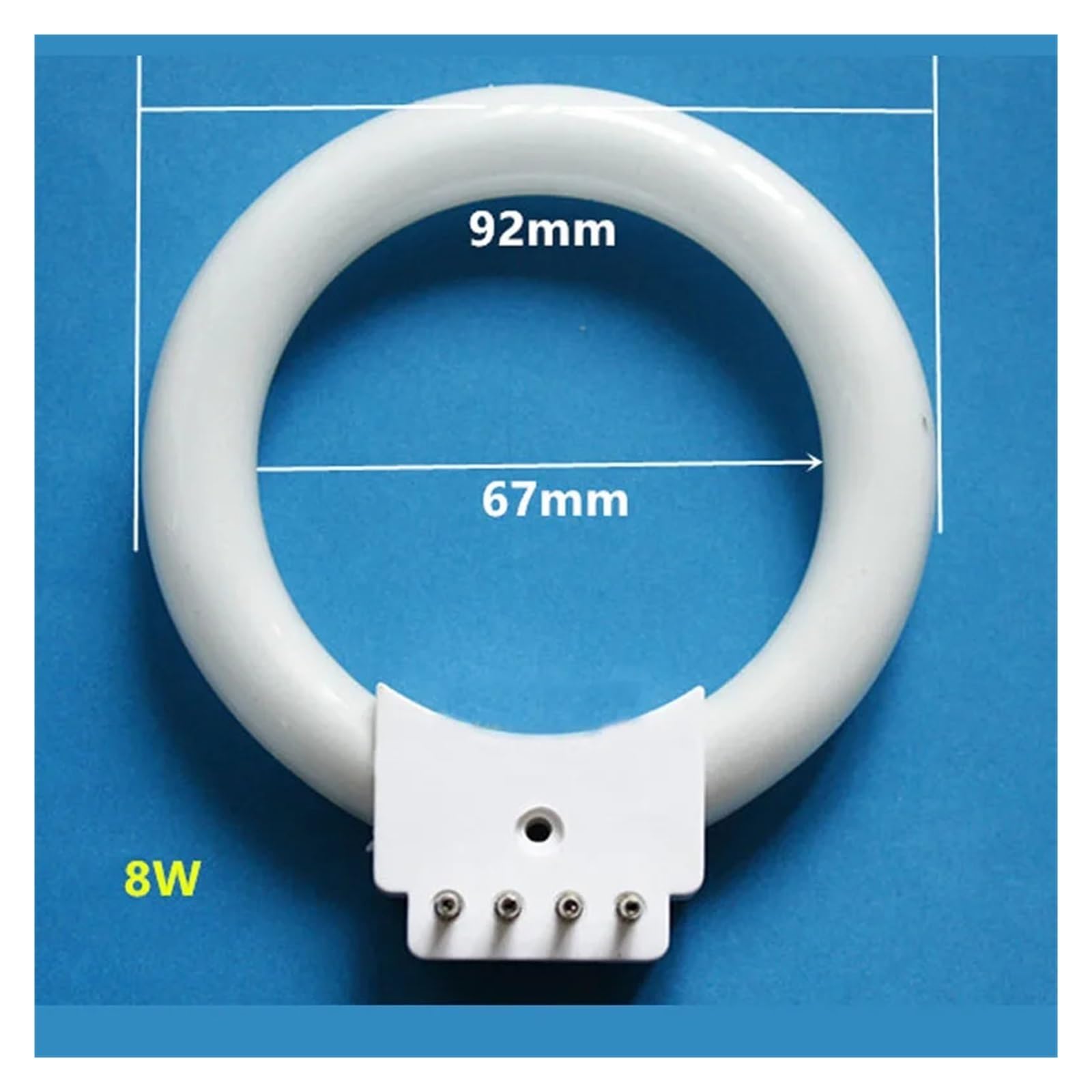 Tubo Luminoso ad Anello for Lampada Fluorescente Circolare da 8 W for Lampada ad Anello for microscopio Composto Illuminazione Bianca Diametro Interno 67 mm