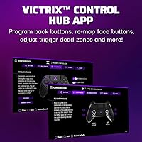 Vista 6 de PDP Victrix Pro BFG Wireless Gaming Controller for Playstation 5 / PS5, PS4, PC, Modular Esports Gamepad, Remappable Buttons, Customizable