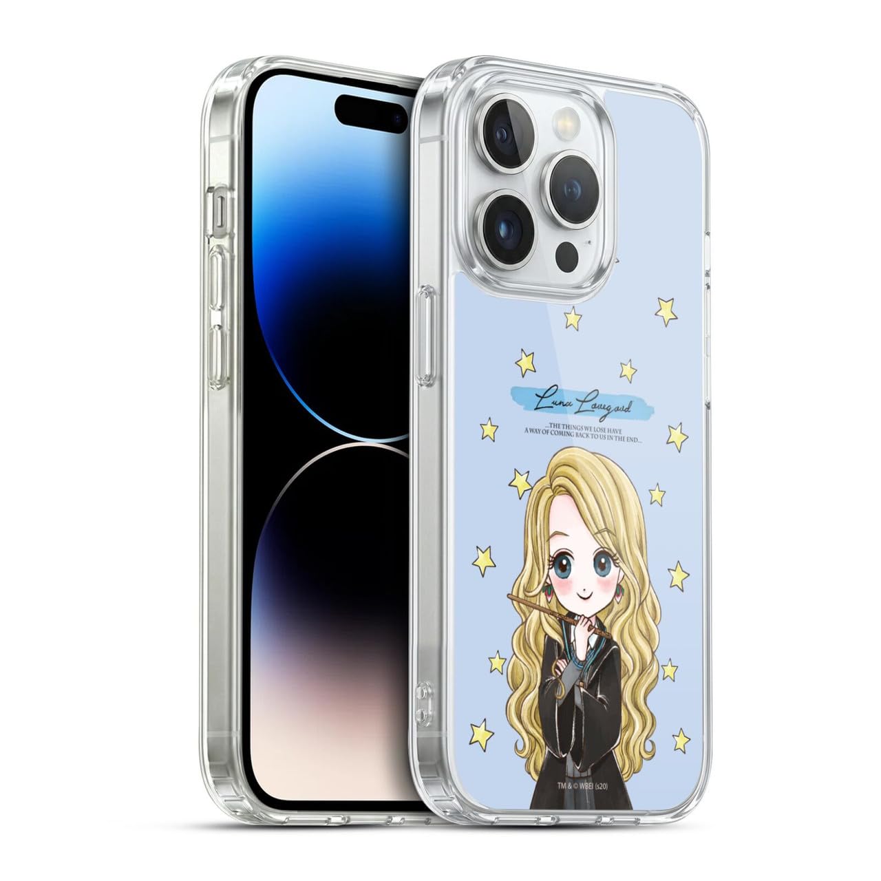 Head Case Designs Licenciado Oficialmente Harry Potter Patrón Luna Reliquias de la Muerte XXXVII Caso Funda de Gel Suave Compatible con Apple iPhone 12 / iPhone 12 Pro — view 130
