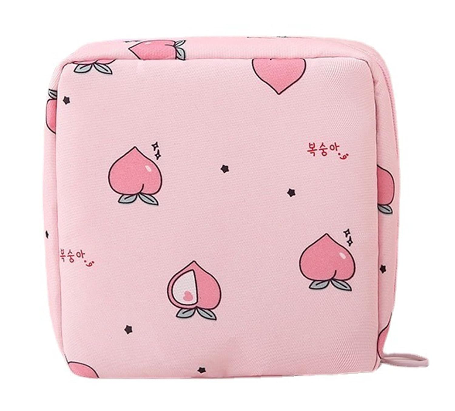 DHRUMI ENTERPRISES Sanitary Napkin Organizer Pouch, Menstrual Pad Bag with Secure Zipper, Compact First Period Kit for Girls, Perfect Storage Solution for Women and Ladies, Travel Friendly Case for Daily Use-image-32
