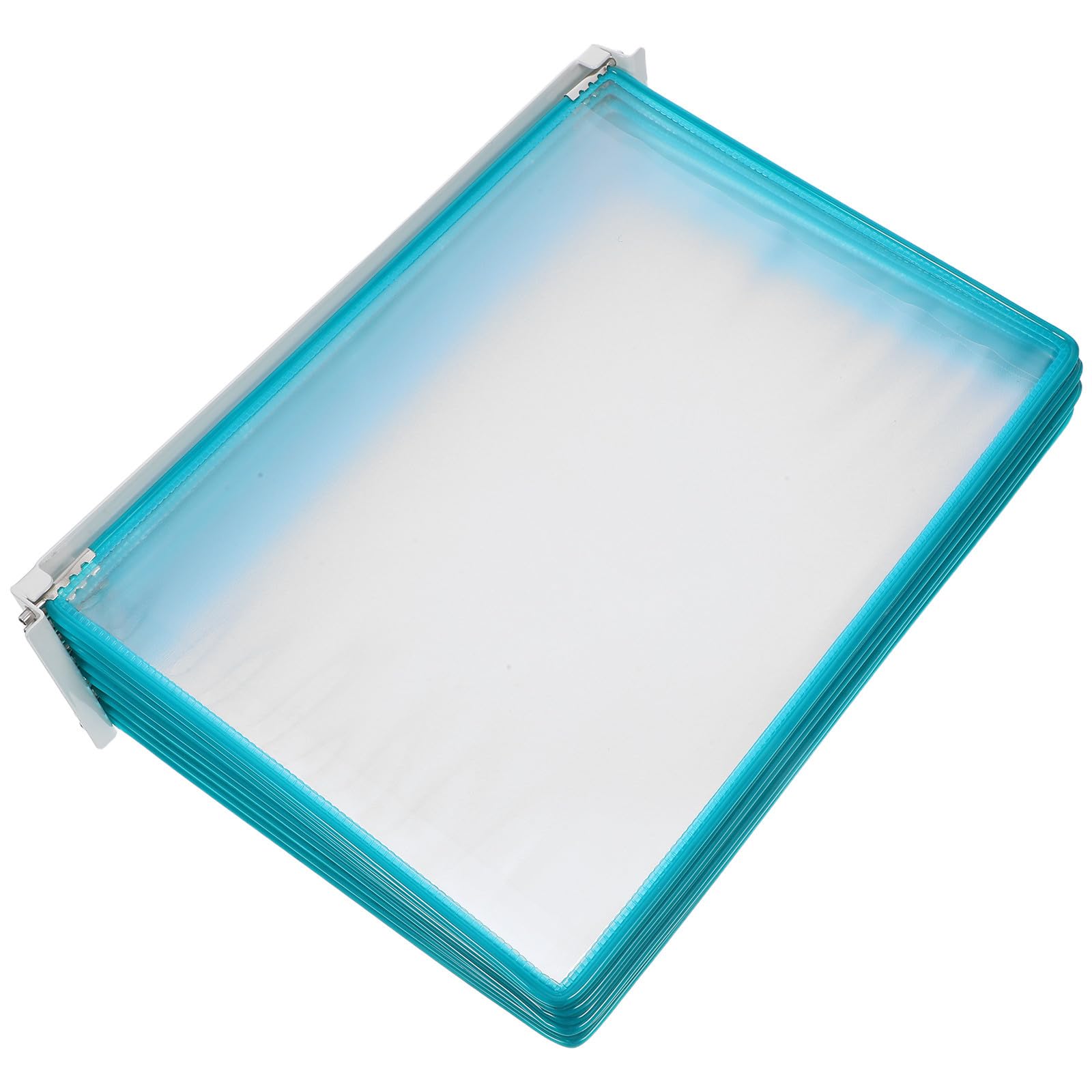 Artibetter Espositore da Parete A4 in Plastica PVC e Ferro Verde