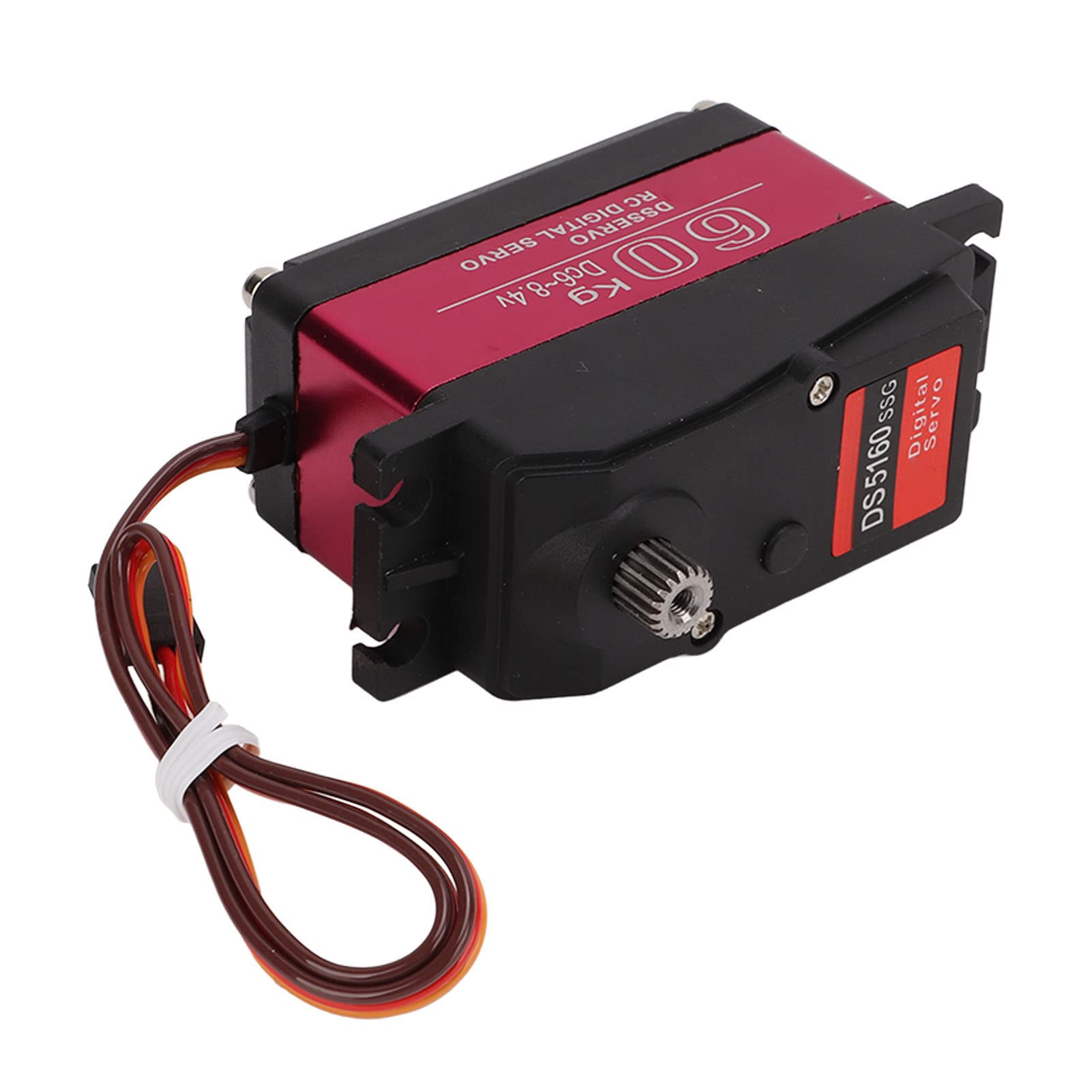 Generic Servo Digital de Alta Resistencia de 60 Kg para Engranaje de Dirección de Automóvil DS5160 RC - Alta Velocidad Impermeable - Vehículos de Control Remoto