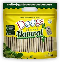 Osso Palito Natural Doogs 8mm. 1kg