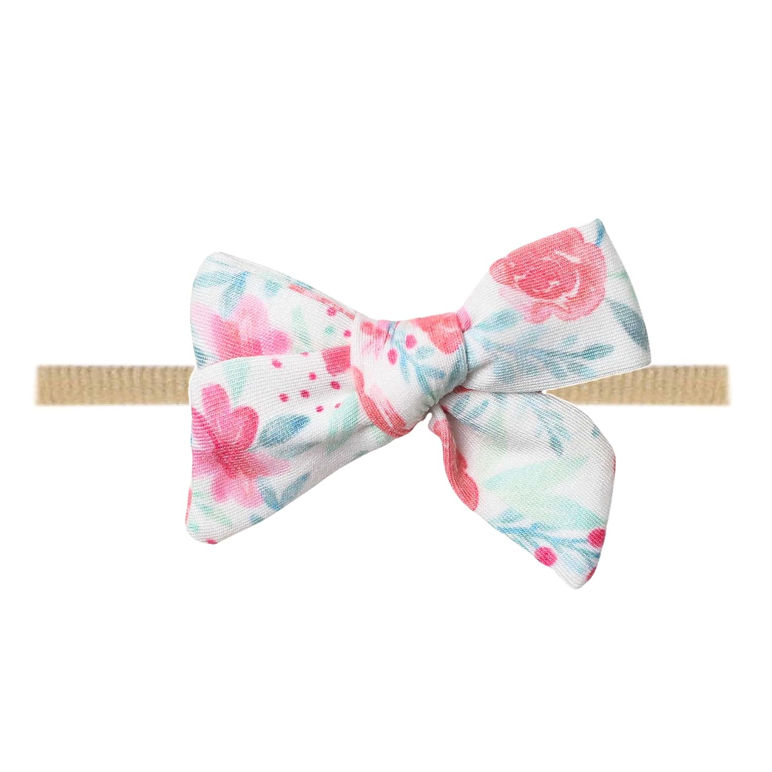 Copper Pearl Baby Bows: Stylish Headbands for Baby Girls, Premium Soft and Stretchy Baby Headbands, Perfect for Newborns, Trendy Designs - Autumn