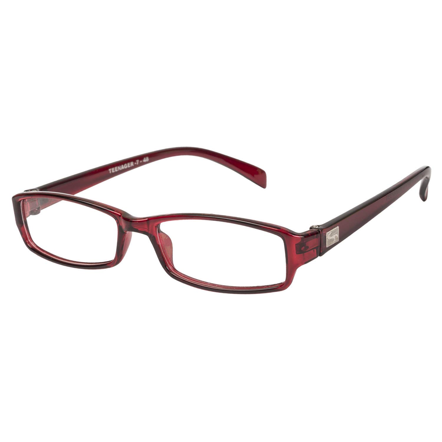 Glasswear Reading Glasses For Men And Women 1.00 1.25 1.50 1.75 2.00 2.25 2.50 2.75 3.00 3.25 3.50 3.75 4.00 TRANSPARENT Red Frame Glasses For Men Anti Reflection (5.00) (B091D6VMLM) Amazon Price History, Amazon Price Tracker