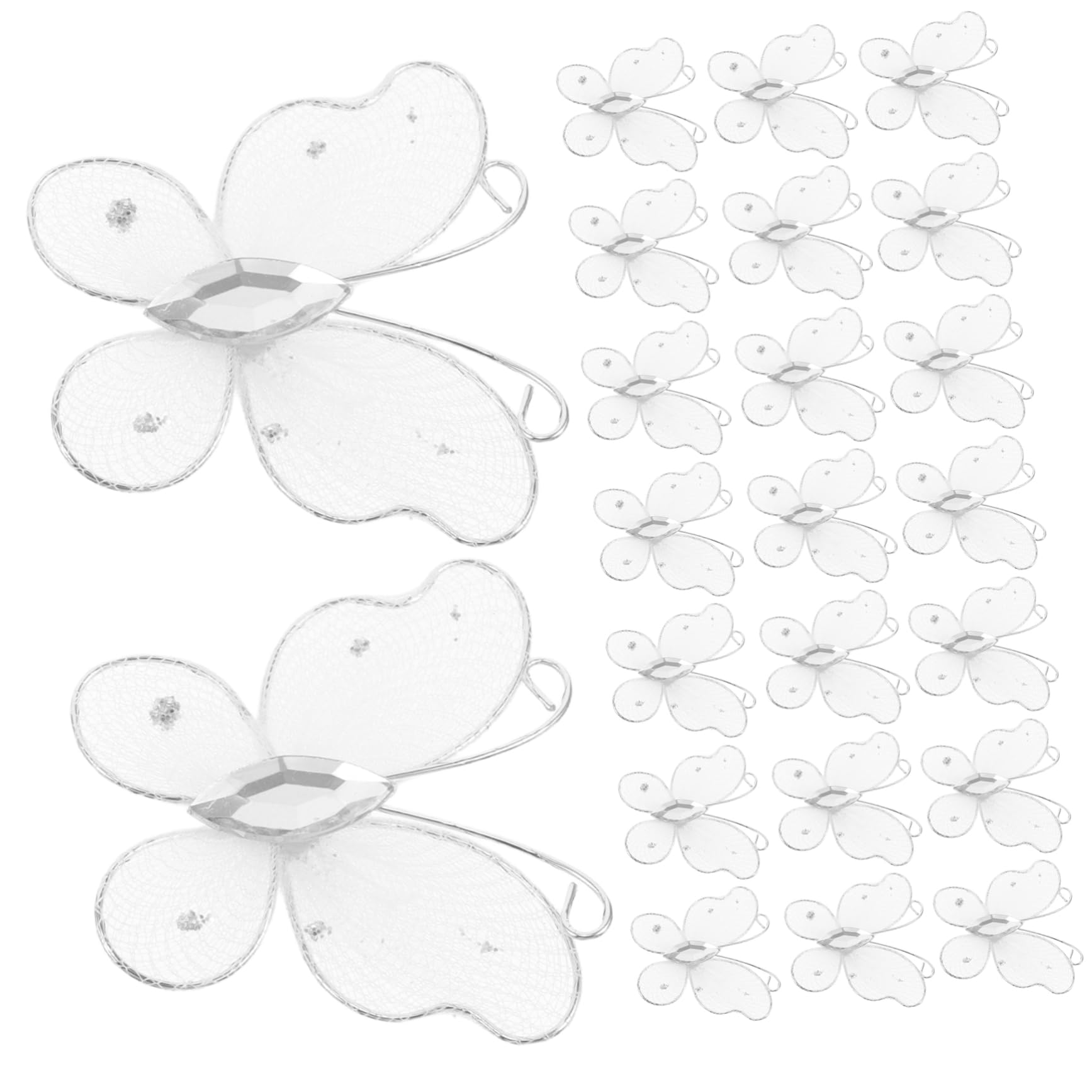 Mariposas de Serigrafía de Alta Fidelidad para Árbol de Navidad y Detalles