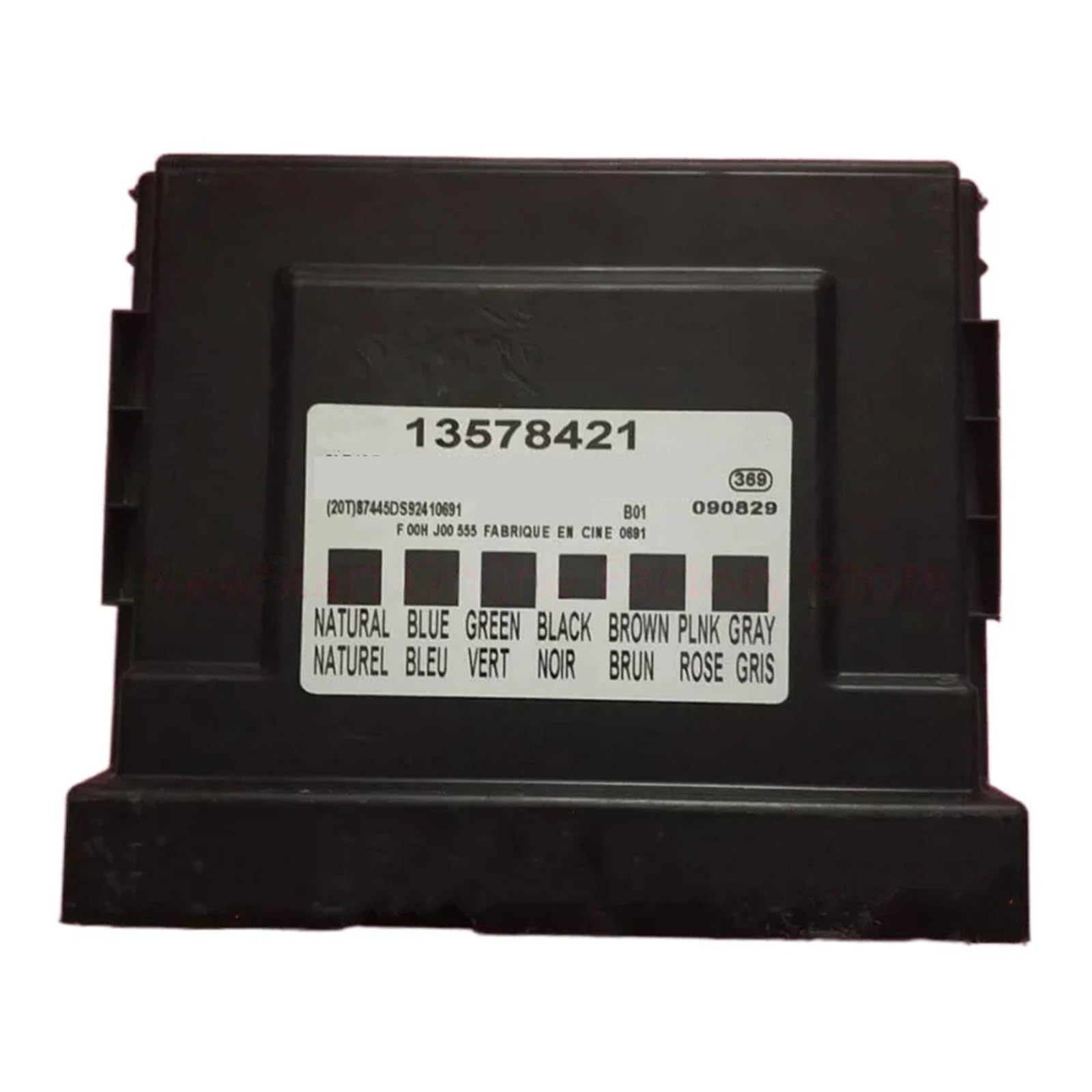 Unidad electrónica módulo BCM ECU de la placa de ordenador motor coche