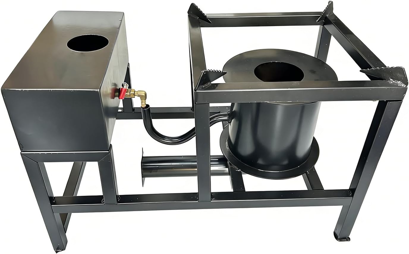 XXSTAR Waste Oil Stove,High Efficiency Heating Boiler Burning Furnace for Home Shed Farm Garage Indoor Outdoor Heating & Cooking
