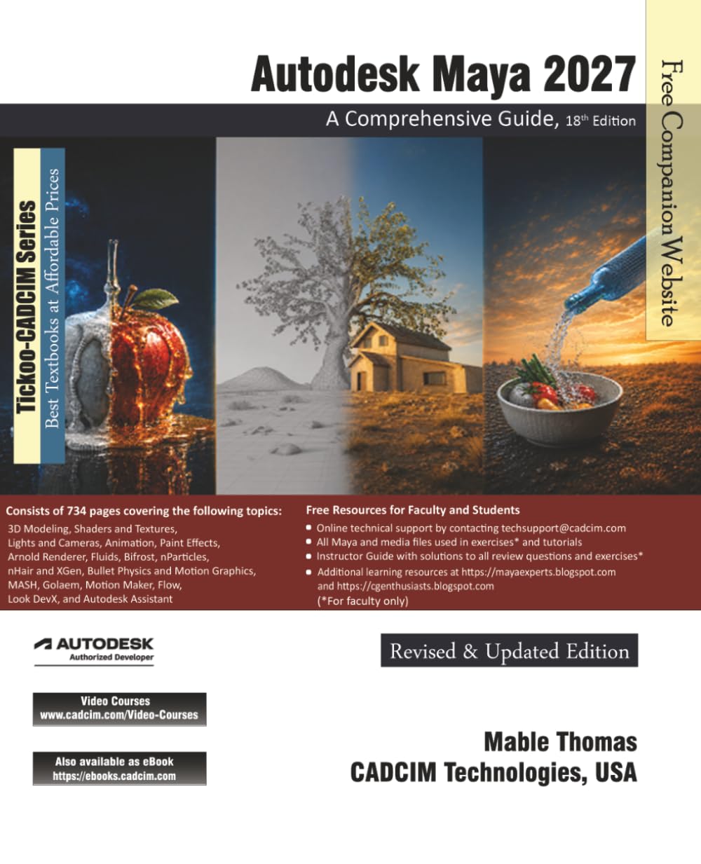 Autodesk Maya 2027: A Comprehensive Guide, 18th Edition