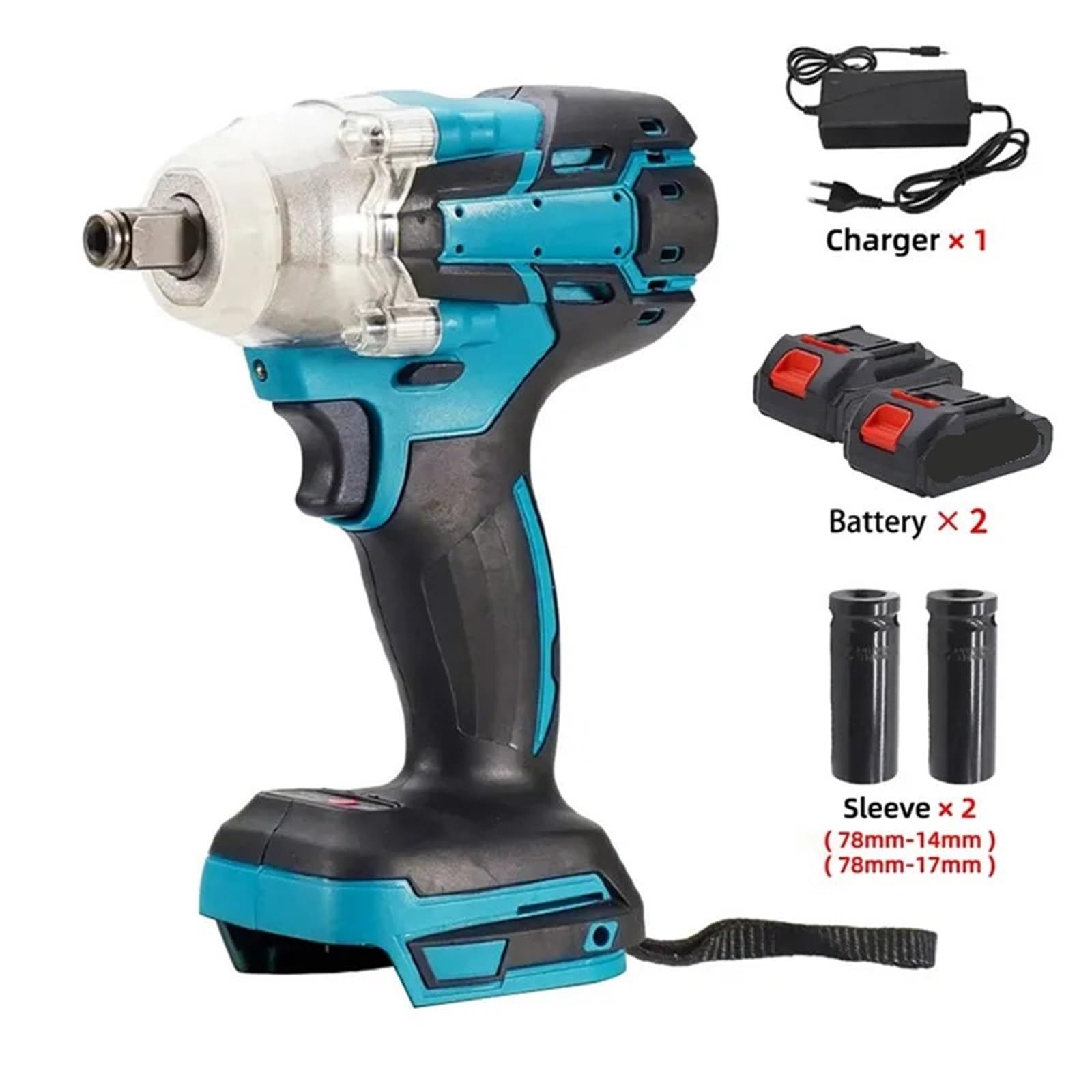 Klucze dynamometryczne Bezszczotkowy zestaw akumulatorowych wiertarko-wkrętarek udarowych 280 Nm z gniazdem 1/2 cala Telescopic Ratchet(C)