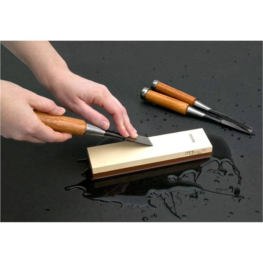 Woodstock SteeleX D1130 1000 Grit and 6000 Grit Japanese