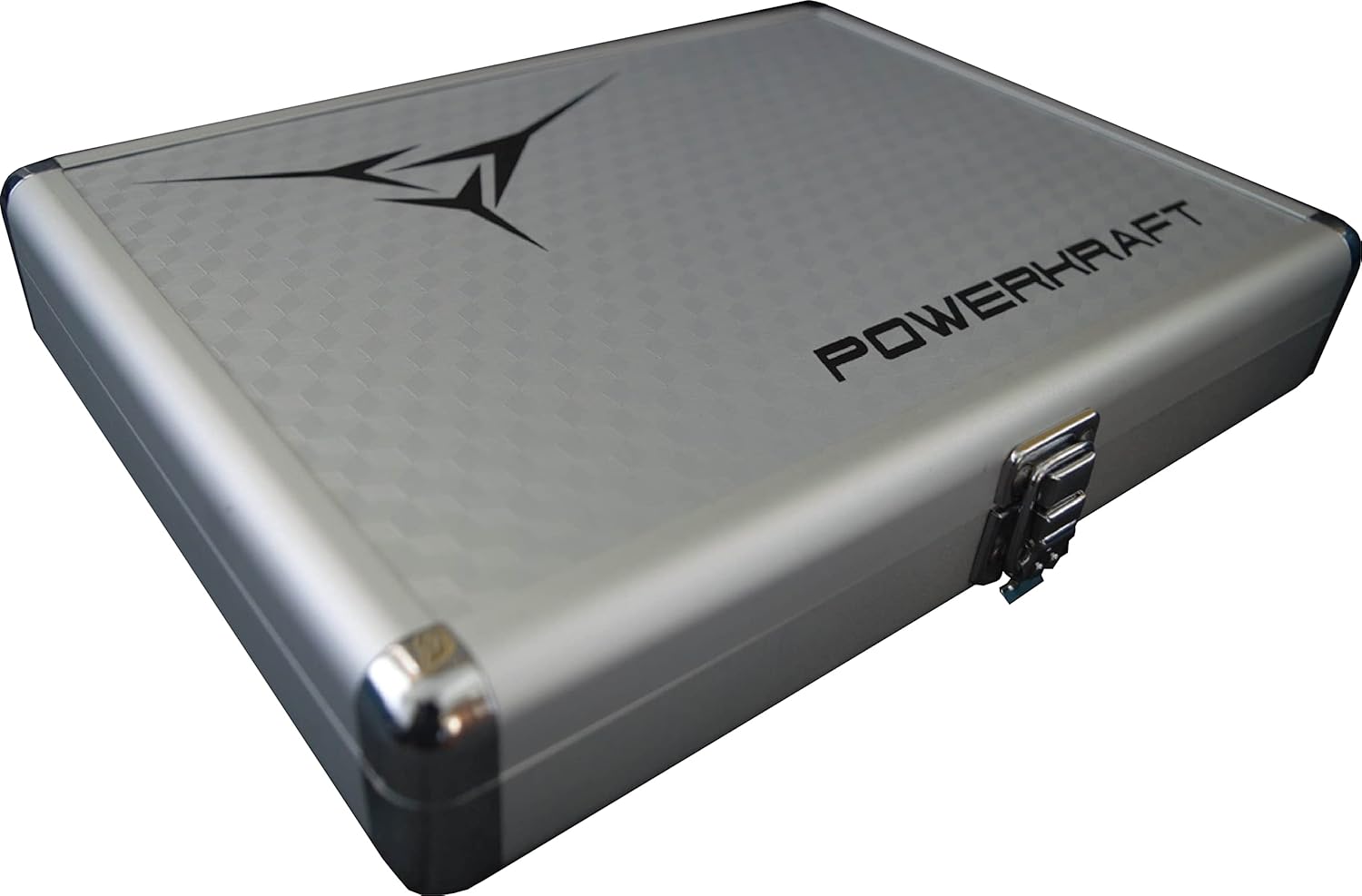 Powerkraft Aluminium Table Tennis Racquet Case, Bat Cover, Racquet Cover, Silver Amazon.in