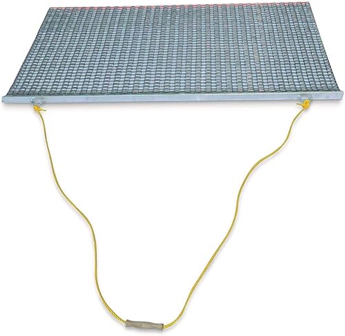 NUEVOEstera de arrastre de béisbol y softball Infield (6'Wx2' D) Malla de Acero Construida Respaldado Por Una Garantía De 3Años