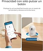 Vista 6 de eufy Indoor Cam E30 Kit de 2 Cámaras, Última Generación, Cámara de Seguridad 4K UHD, Cámara para Mascotas/Perros/Bebé con Aplicación de Teléfono