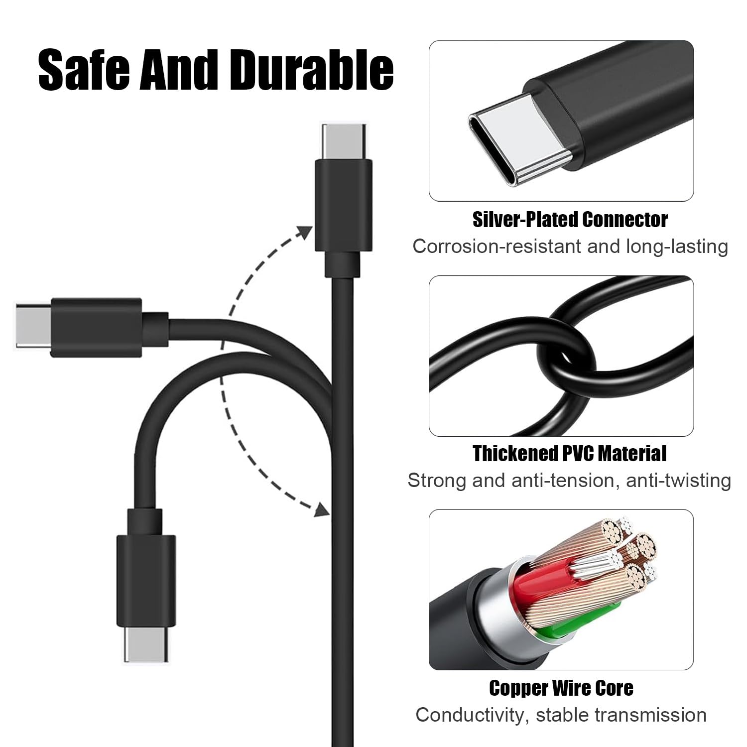 Amazon.co.jp: UUOLOV USB C充電ケーブル Logitech MXキーキーボード
