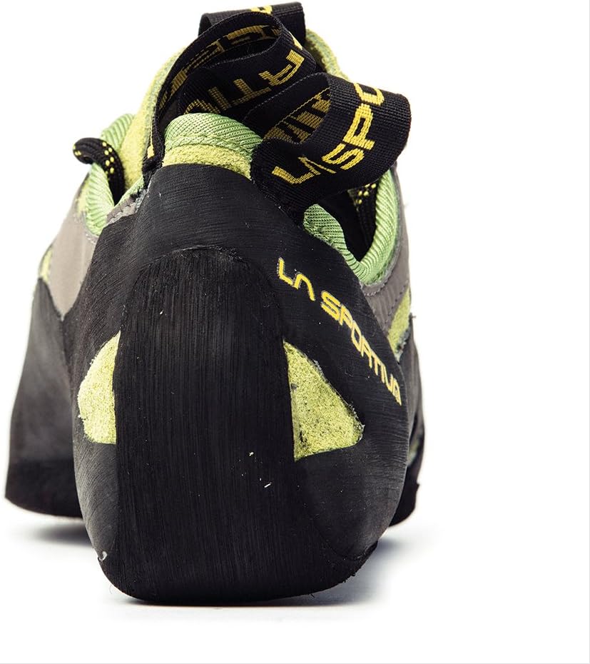 La Sportiva Men's TarantuLace Performance Rock Climbing Shoe, Kiwi/Grey, 37 M EU