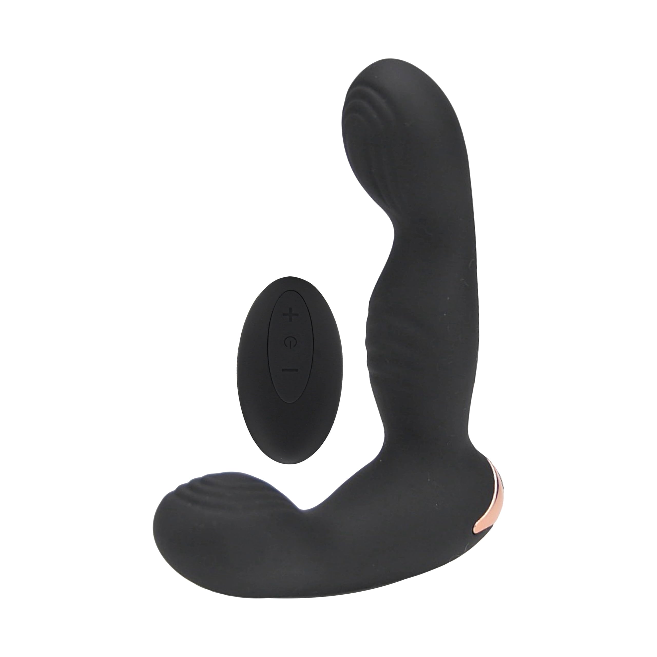 Rev-Pro Massaggiatore Prostatico con Telecomando Wireless - 10 Funzioni di Vibrazione e 6 Velocità - Stimolatore Anale Ergonomico Ricaricabile USB - Scelta Premium tra i Massaggiatori per la prostata
