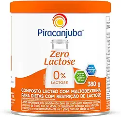 Piracanjuba Composto Lácteo Zero Lactose 380G -