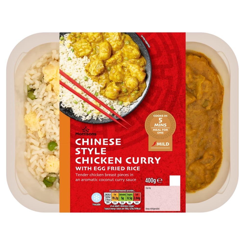 Morrisons Chinese Chicken Curry & Rice 400g