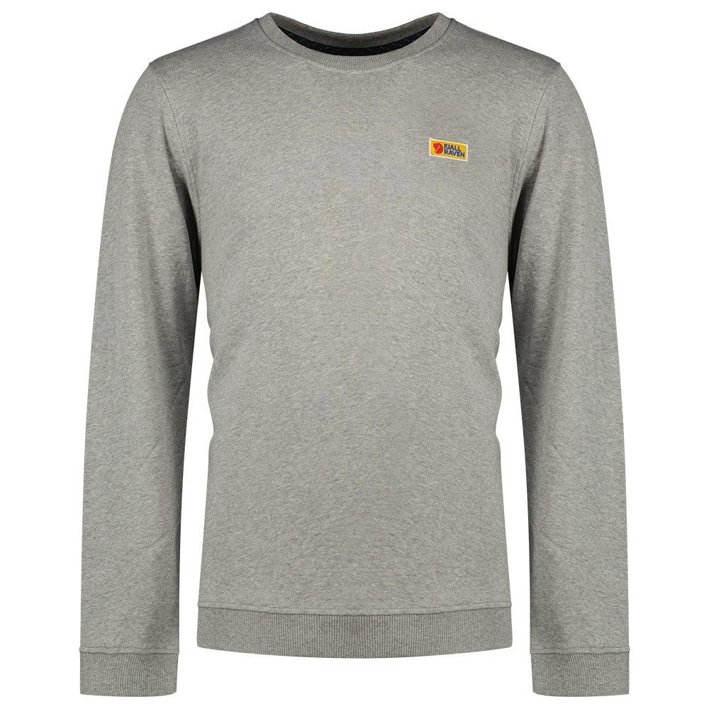 Fjallraven 87070-020-999 Vardag Sweater M Maglia Lunga Uomo Grey-Melange Taglia M-image