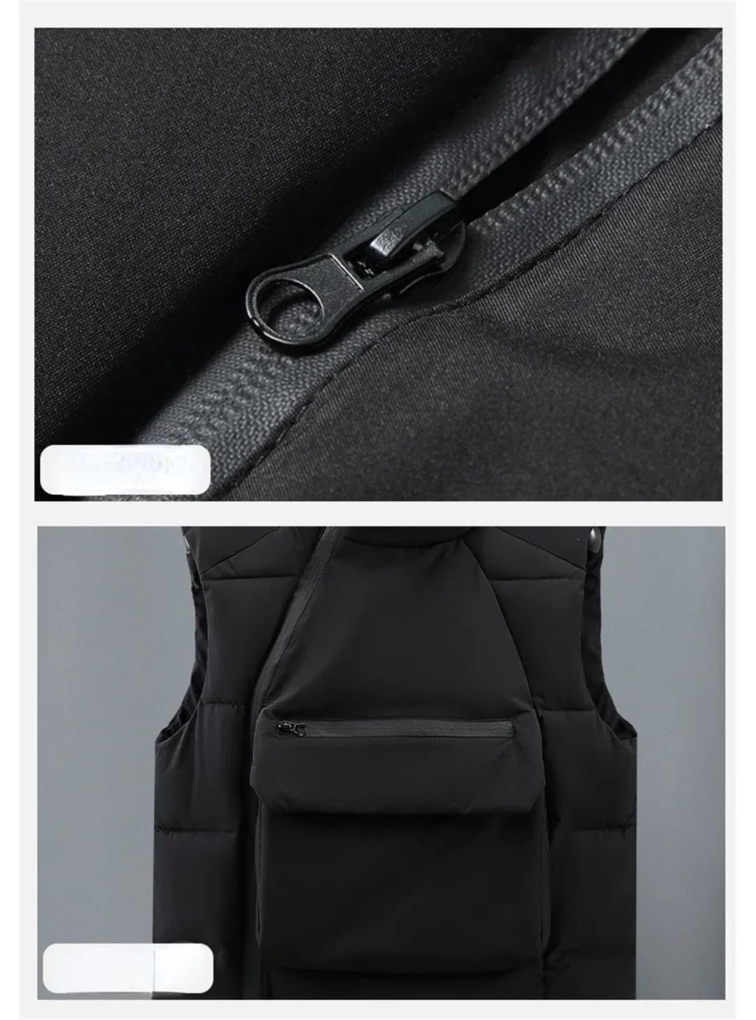Vogrtcc Chaleco Para Hombre Chaquetas Sin Mangas Chaleco Acolchado Informal