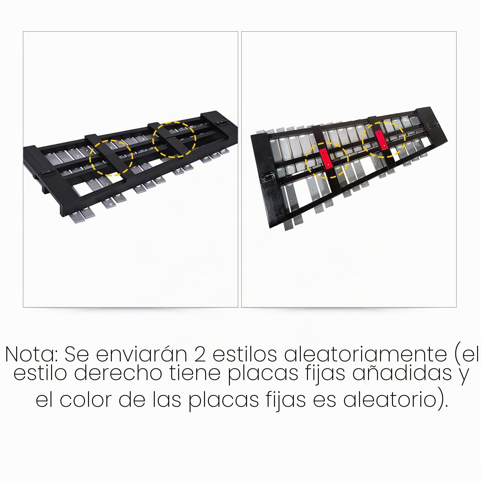 glockenspiel Holzrahmen Faltbar 30 Hinweis Glockenspiel xilophon Holzrahmen Aluminium Bars pedagógisches Percussion Musikinstrument Geschenk mit Tragetasche