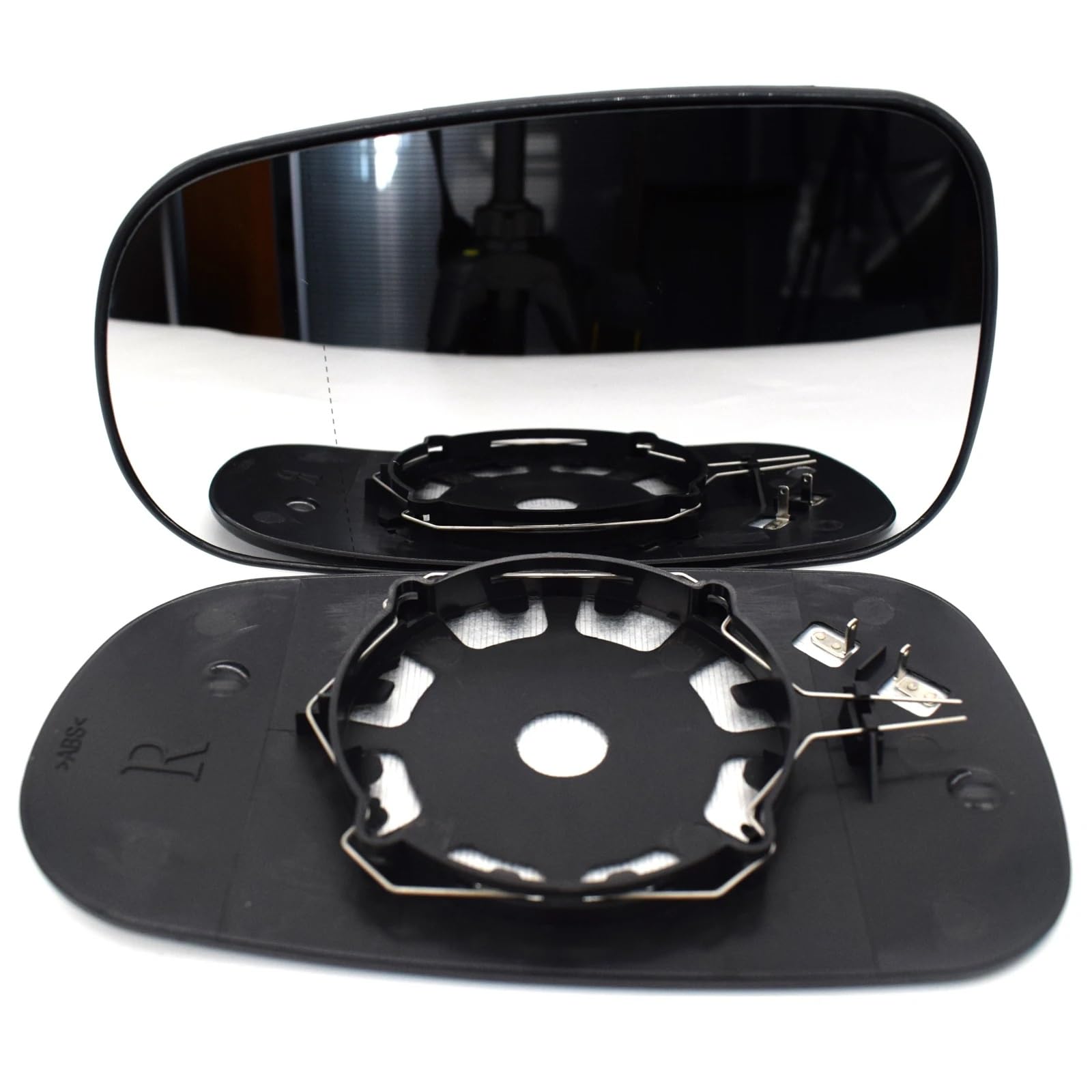 Vetro Retrovisore Per Saab Per 9-3 2002-2012 Per 9-5 Vetro Retrovisore | Piastra retrovisore in vetro per specchietto laterale grandangolare riscaldato 12795601 12795611(Left)
