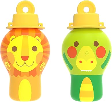 Uncle Bubble No-Spill Bubble Tumbler, 2-Pack for Toddlers & Kids