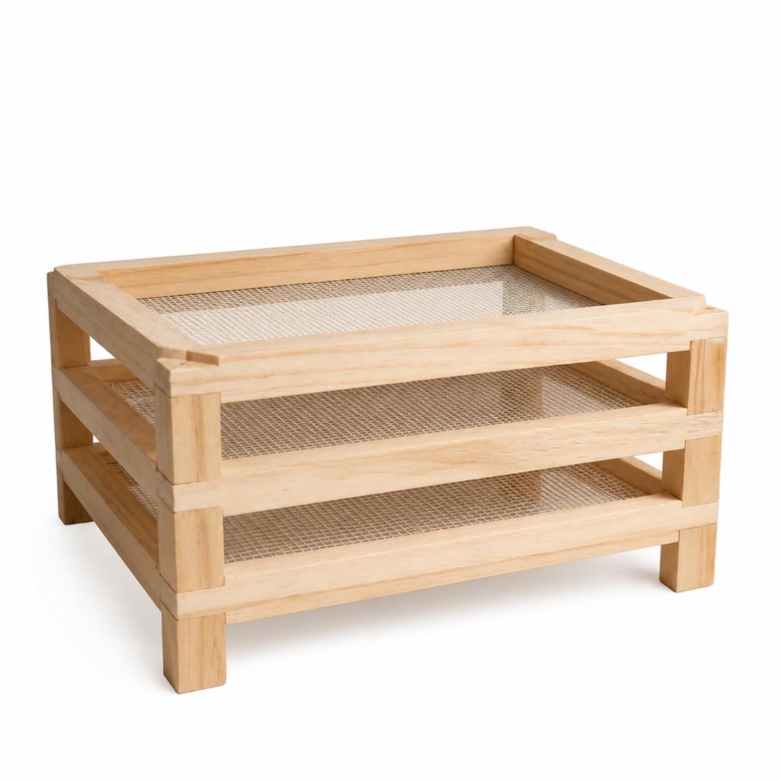Qianly Secado con perficies Malla Apilable Secador Pasta Versátil Escurridor Pasta Cocina para Hogar, Balcón